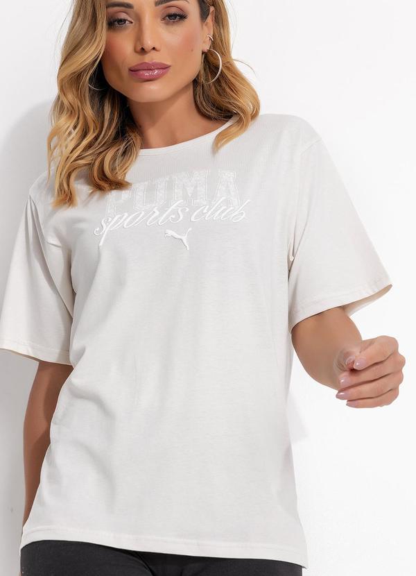 Camiseta M/C Class Relaxed Tee Bege