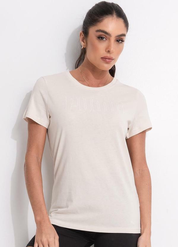 Camiseta M/C Sport Graphic Tee Bege