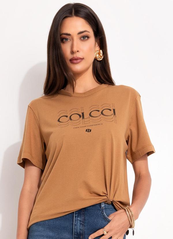 Camiseta Marrom