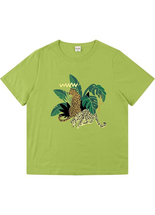 Camiseta Onças Pintadas Verde