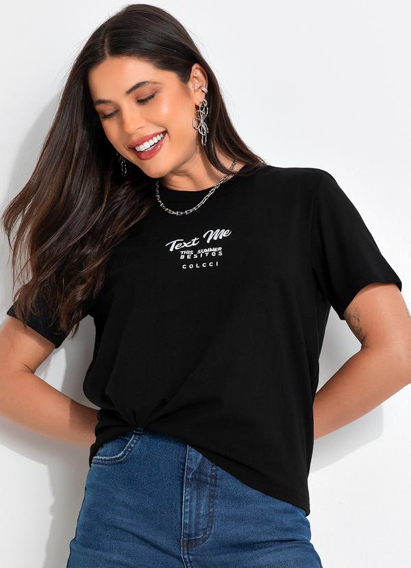 Camiseta Preto