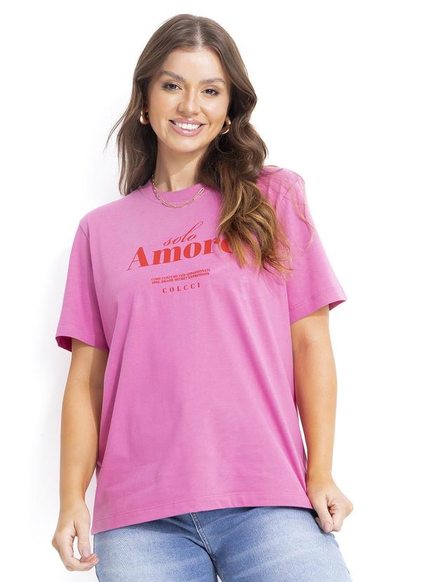 Camiseta Rosa
