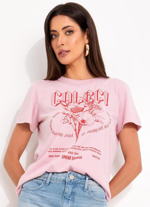 Camiseta Rosa
