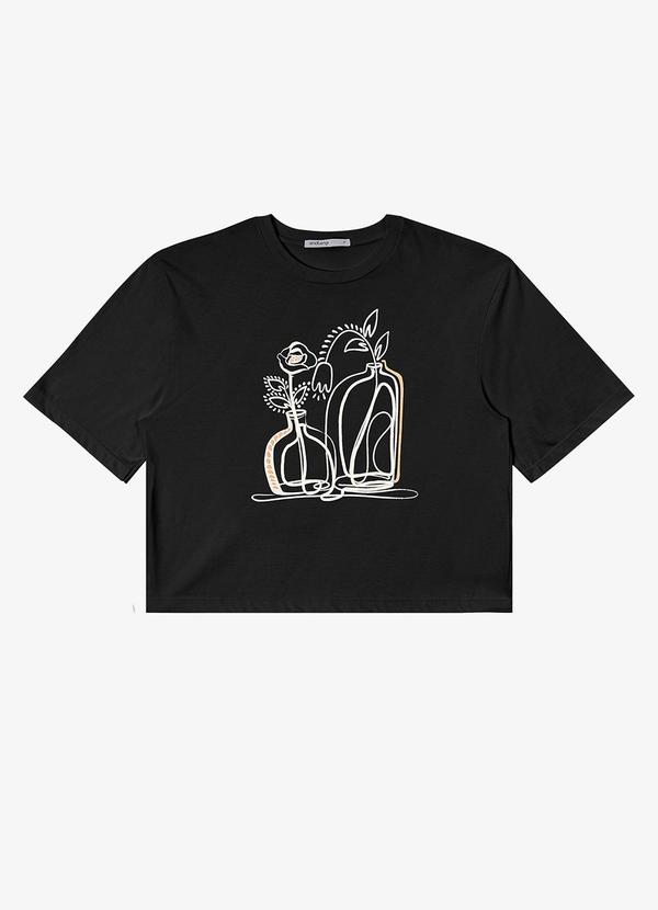 Camiseta T-Shirt Feminina Preto
