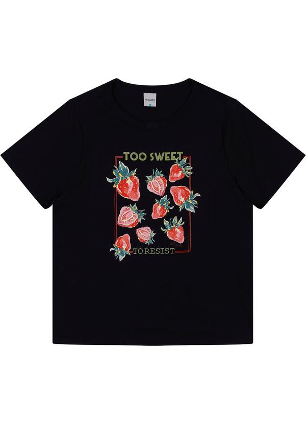 Camiseta Too Sweet To Resist Preto