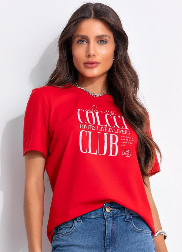 Camiseta Vermelho