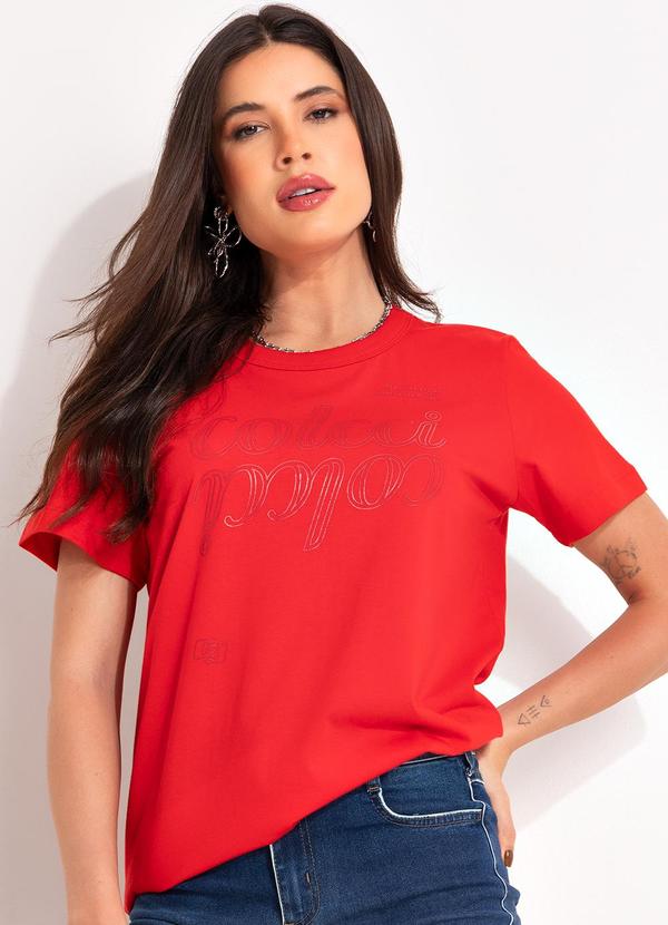 Camiseta Vermelho