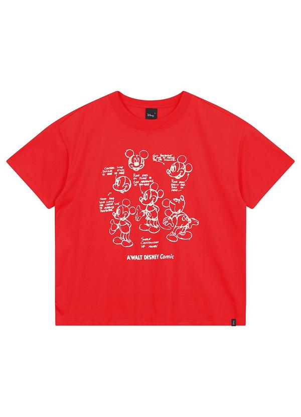 Camiseta Walt Disney Comic® Vermelho