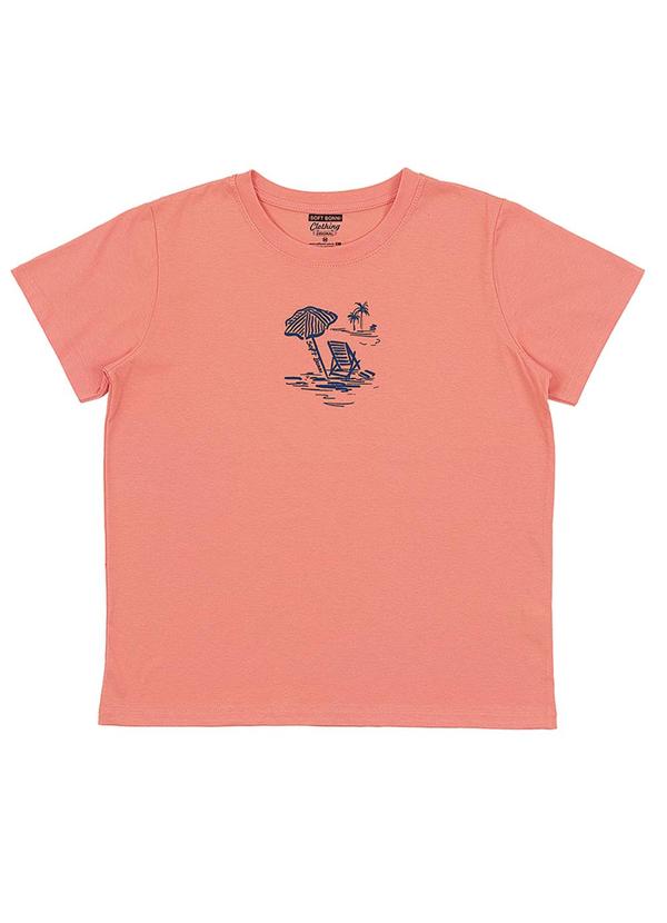 T-Shirt Adulto Feminino Laranja