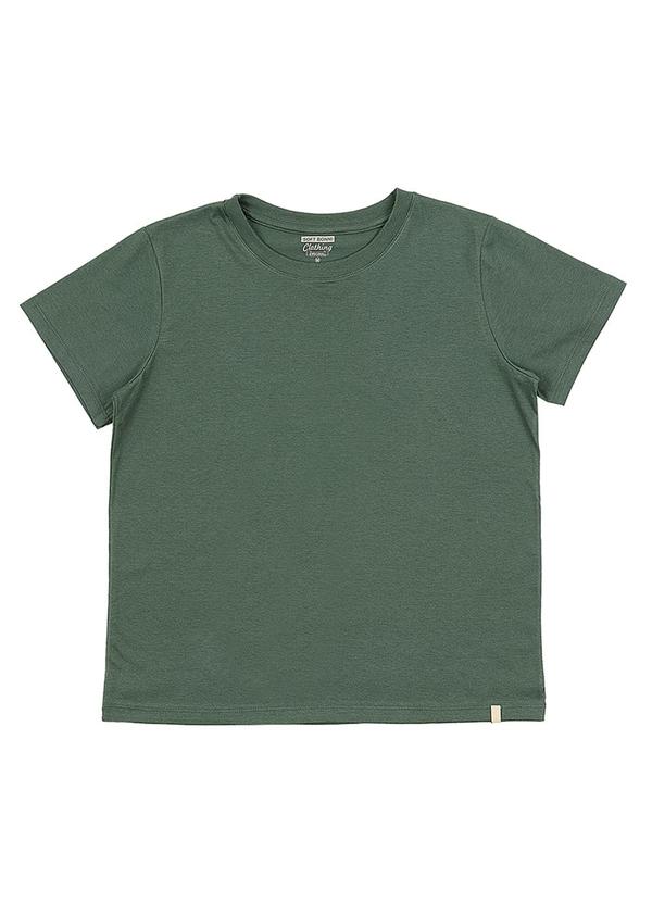 T-Shirt Adulto Feminino Verde
