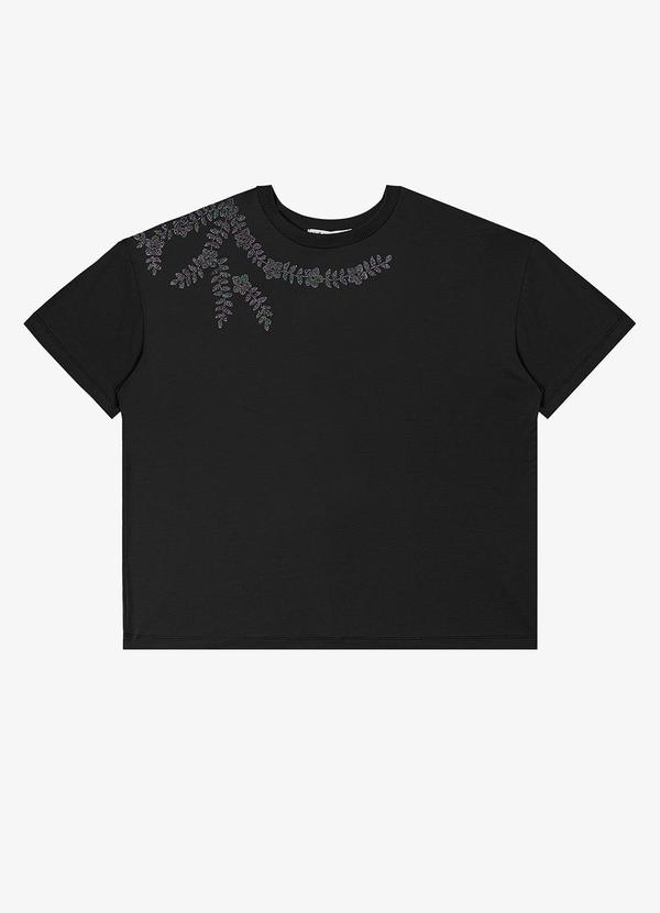 T- Shirt Feminina Preto