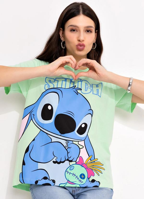 T-Shirt Lima em Malha de Algodão Penteado