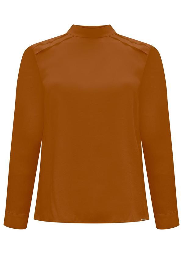 Blusa com Amarração Posterior Laranja