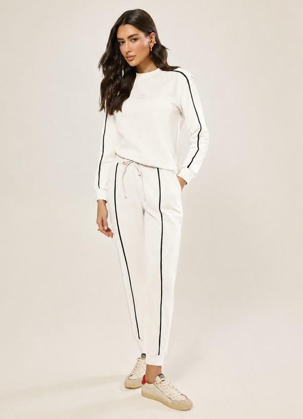 Blusa de Moletom Off White