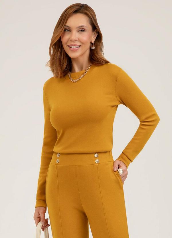Blusa em Algodão Laranja