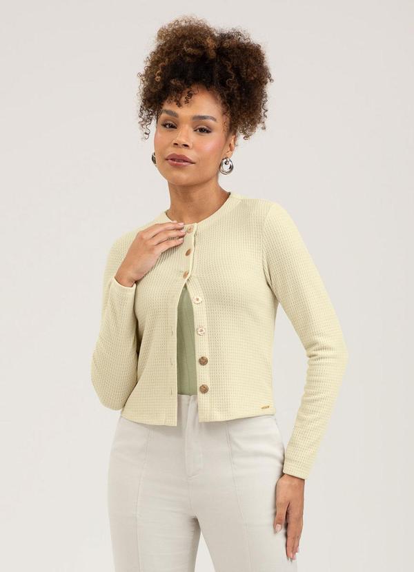 Blusa em Canelado Bege