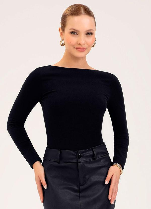 Blusa em Cotton Preto