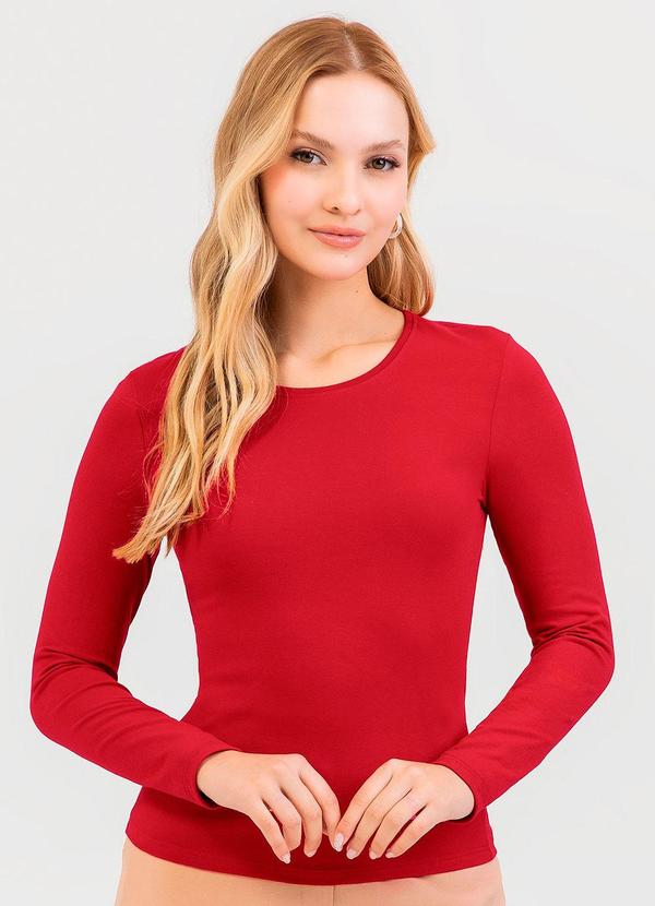 Blusa em Cotton Vermelho