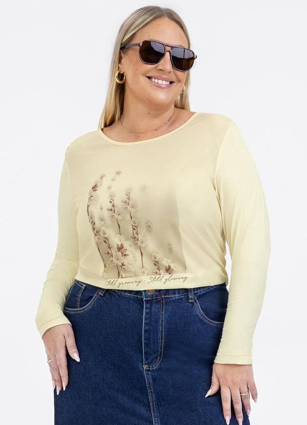 Blusa em Misturinha Amarelo