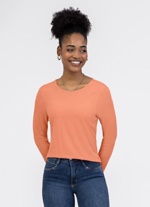 Blusa em Misturinha Laranja