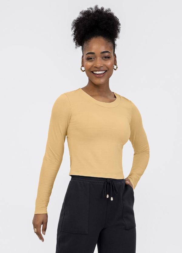 Blusa em Viscose Amarelo
