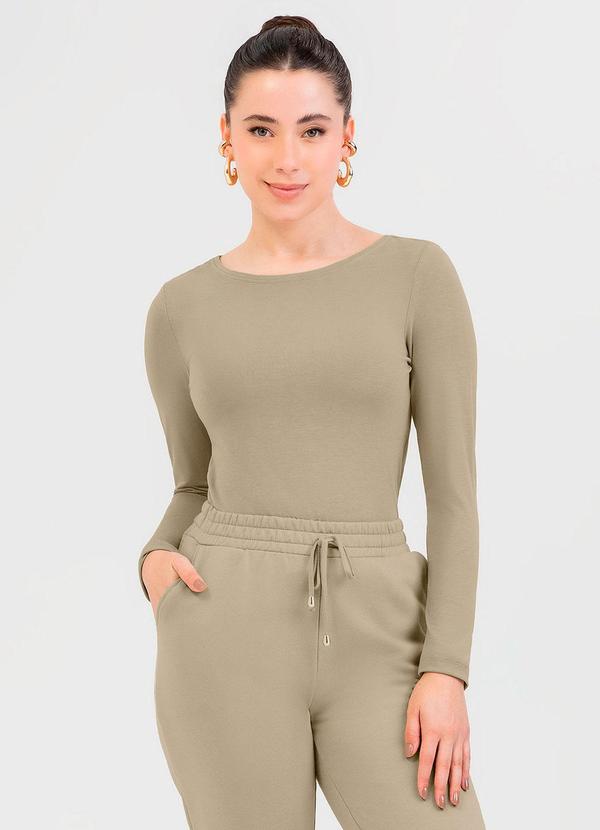 Blusa em Viscose Marrom