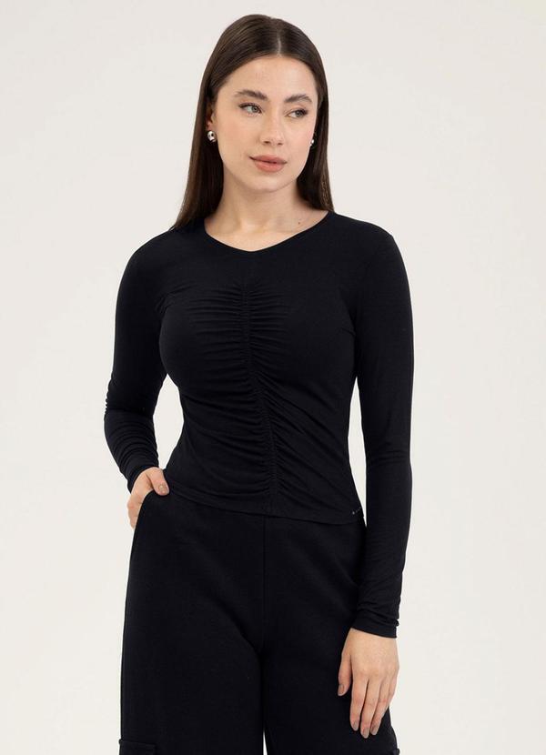 Blusa em Viscose Preto