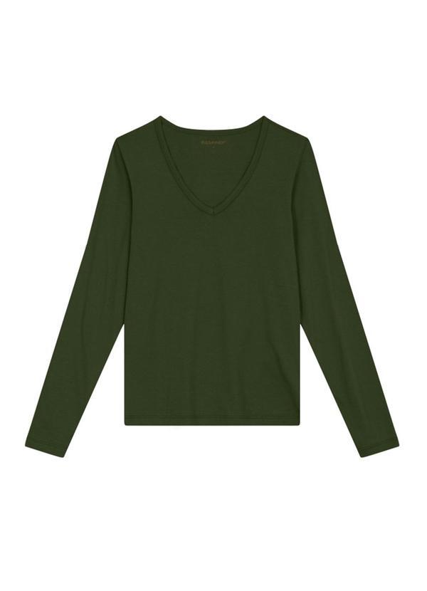 Blusa Feminina em Cotton Verde