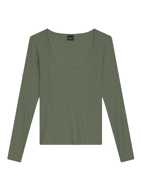 Blusa Feminina em Ribana Verde