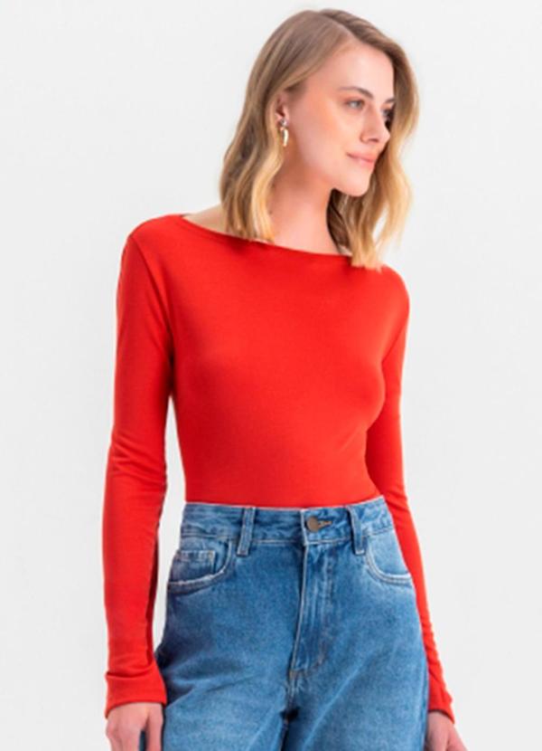 Blusa Feminina  Laranja