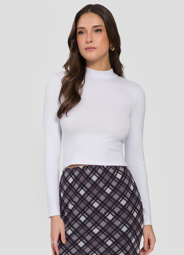 Blusa Gola Alta Branco