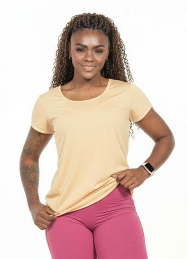 Blusa Sport Feminina Bege