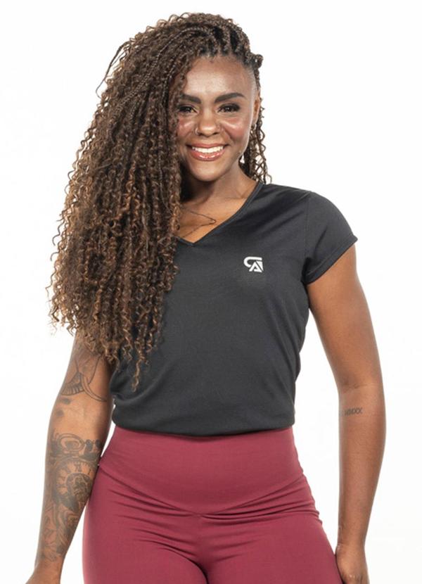 Blusa Sport Feminina Preto