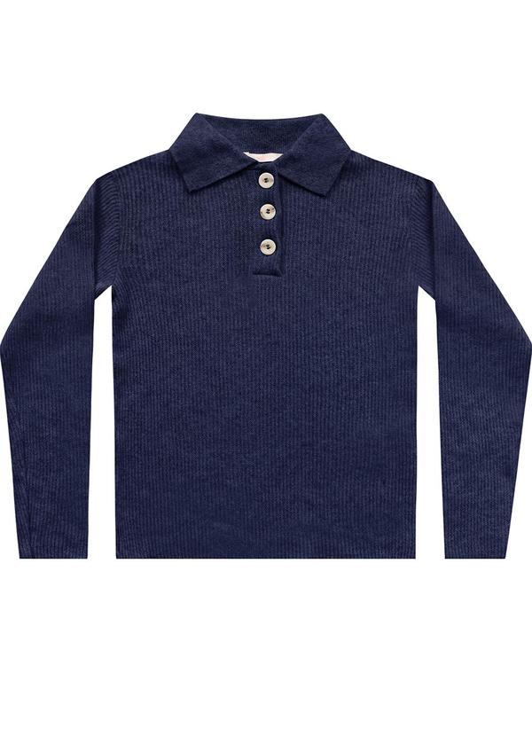 Blusa Tricot Azul