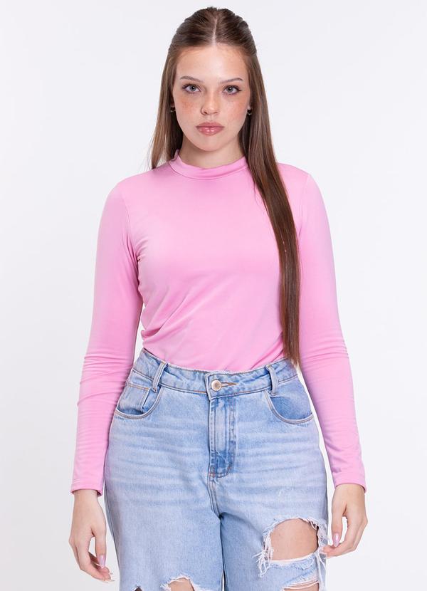 Vista 2 Camiseta Adulto Gola Térmico Uv50+ Rosa VIDA COSTEIRA VIDA COSTEIRA