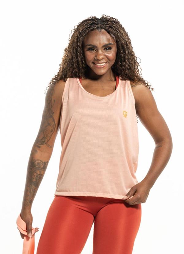 Regata Feminina Sport Nadador Rosa