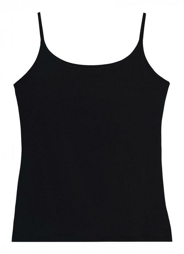 Blusa Justa com Bojo Preto