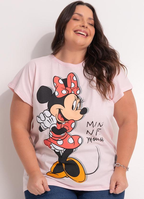 Blusa Minnie Mouse Rosa