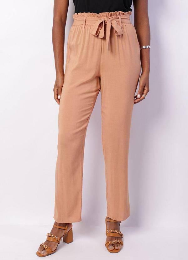 Calça Feminina Clochard Viscose Rosê