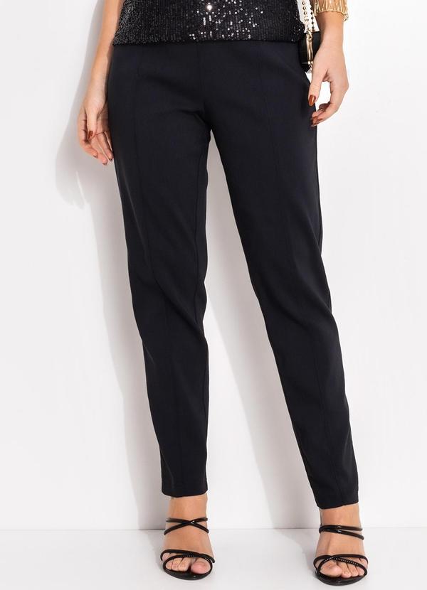 Calça Preta em Bengaline