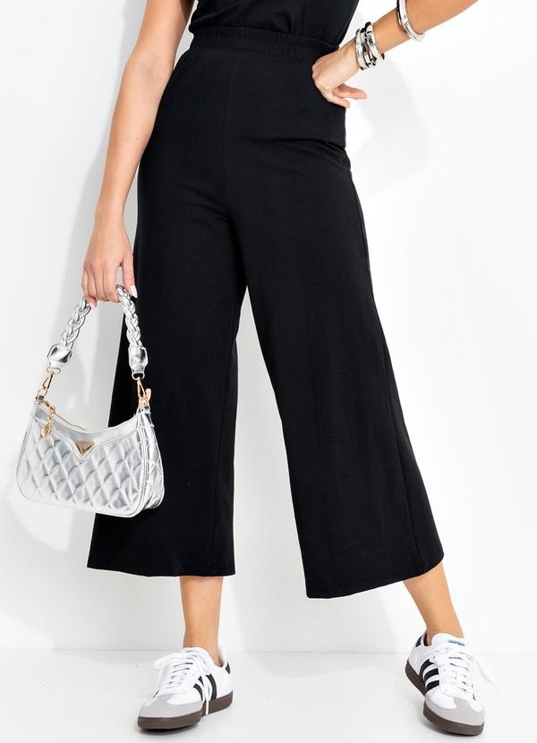 Calça Preto em Cotton