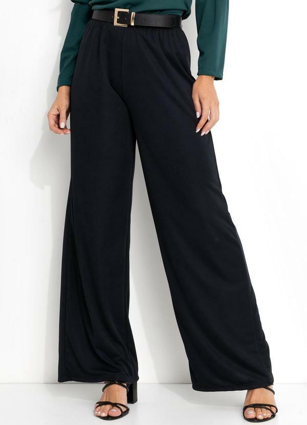 Calça Preto em Malha