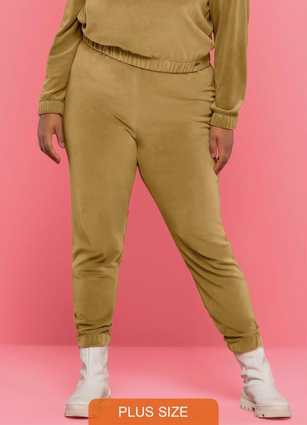 Vista 2 Calça Feminina Adulto Marrom Maelle Maelle