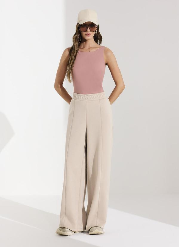 Calça Feminina em Malha Neomotion Bege