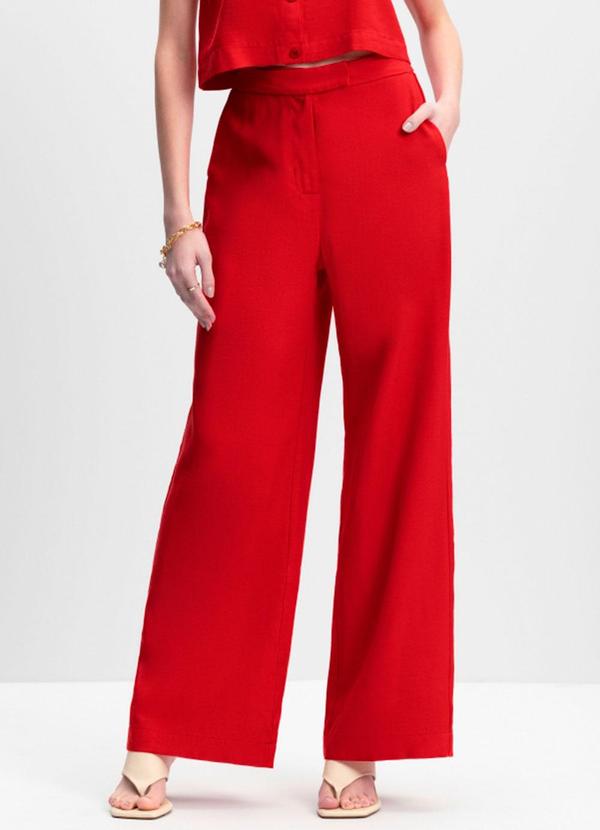 Calça Feminina Vermelho