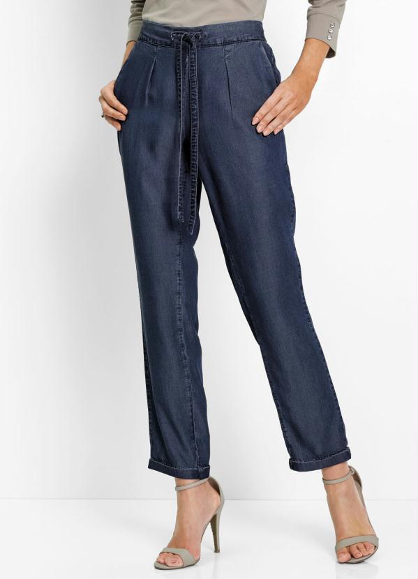 Calça Jeans Comfort Azul Escuro