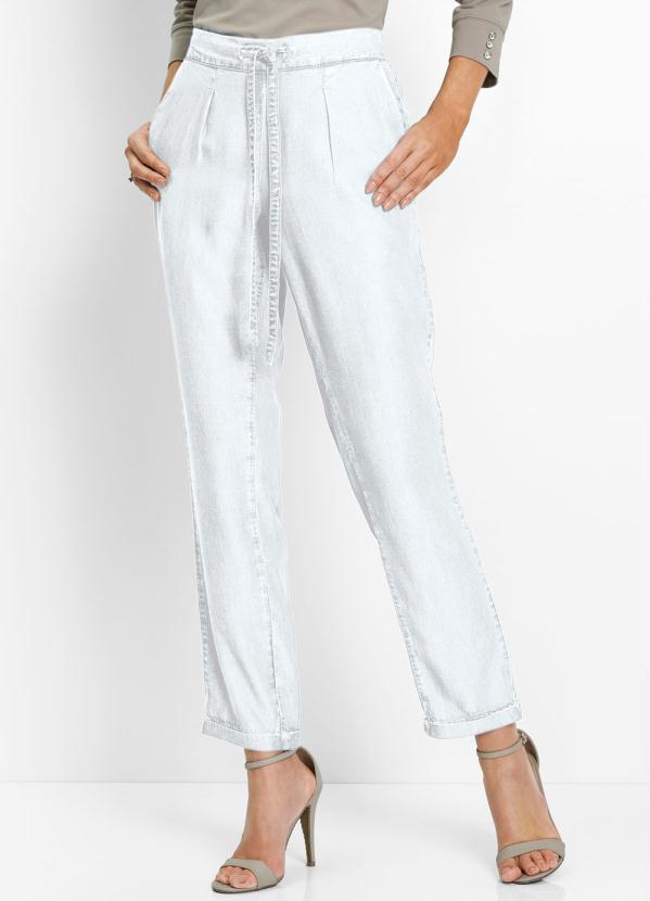 Calça Jeans Comfort Branca