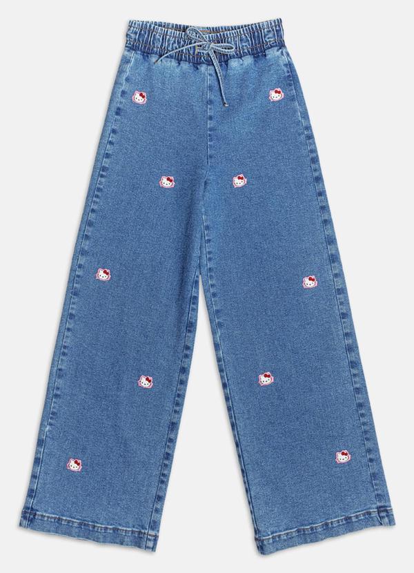 Calça Jeans da Hello Kitty Azul