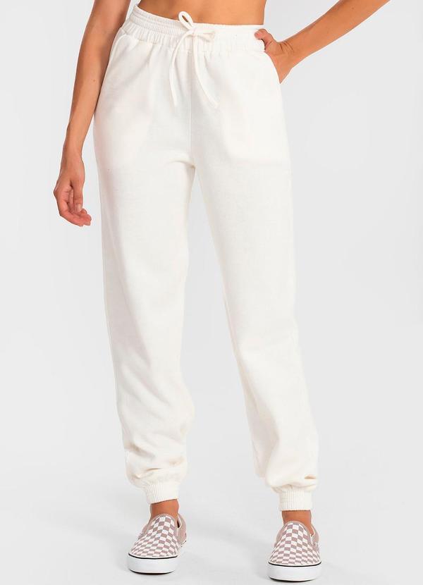Calça Moletom Jogger Off White