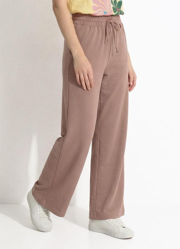 Calça Moletom Marrom